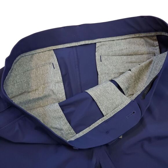 NEW GREYSON Montauk Trouser Mens Size 40/32 Maltese Blue golf Office Stretch - Picture 8 of 15